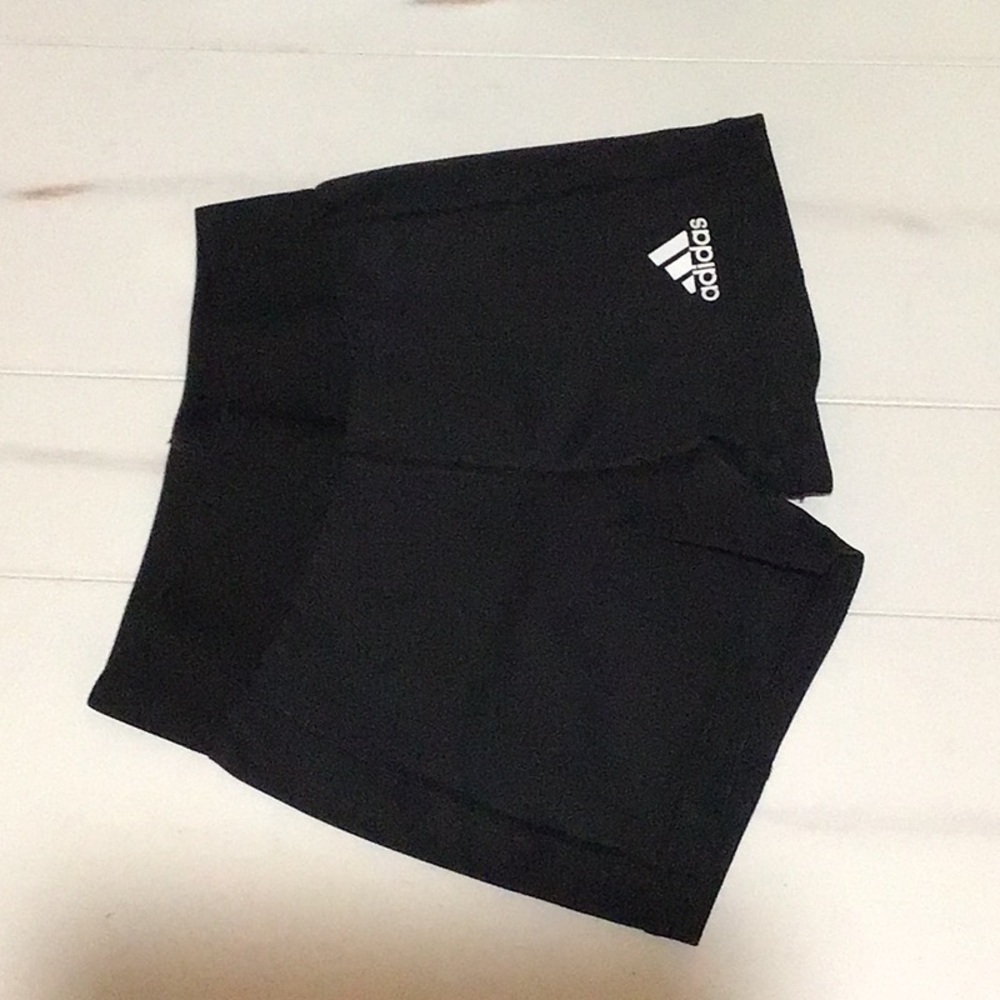 Girls adidas volleyball spandex shorts